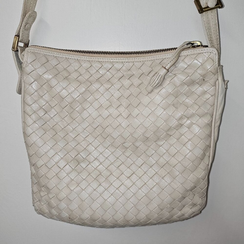 Bottega Veneta Vintage Intrecciato Shoulder Purse